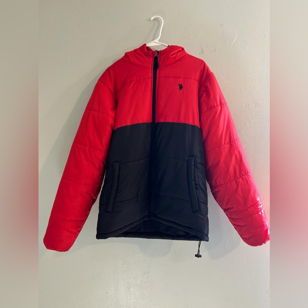 Us Polo Assn men puffer jacket medium size